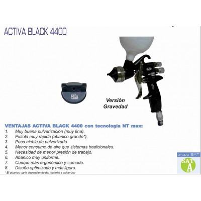 Pistola activa black 4400 G