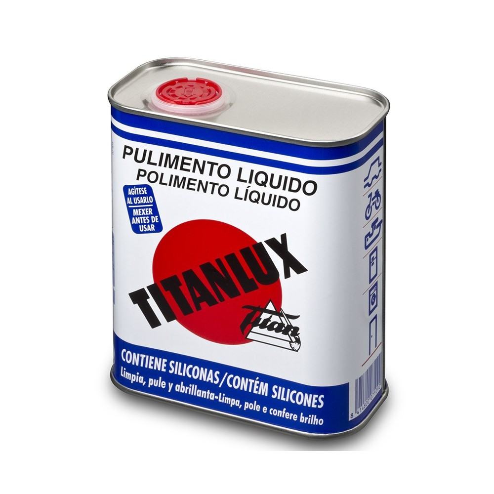 Pulimento liquido Titanlux 750 ml.