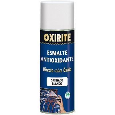 Esmalte antioxidante Oxirite blanco satinado spray 400 ml.