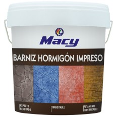 Barniz suelos de hormigón impreso