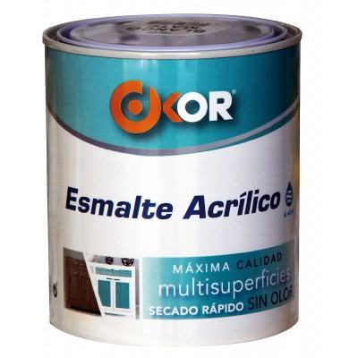 Esmalte acrílico Dkor 750 ml.