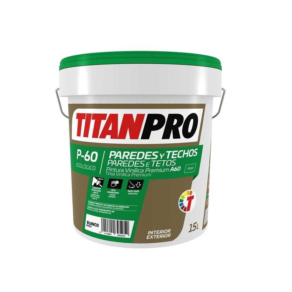 Pintura plástica TitanPro P-60 15 lt.