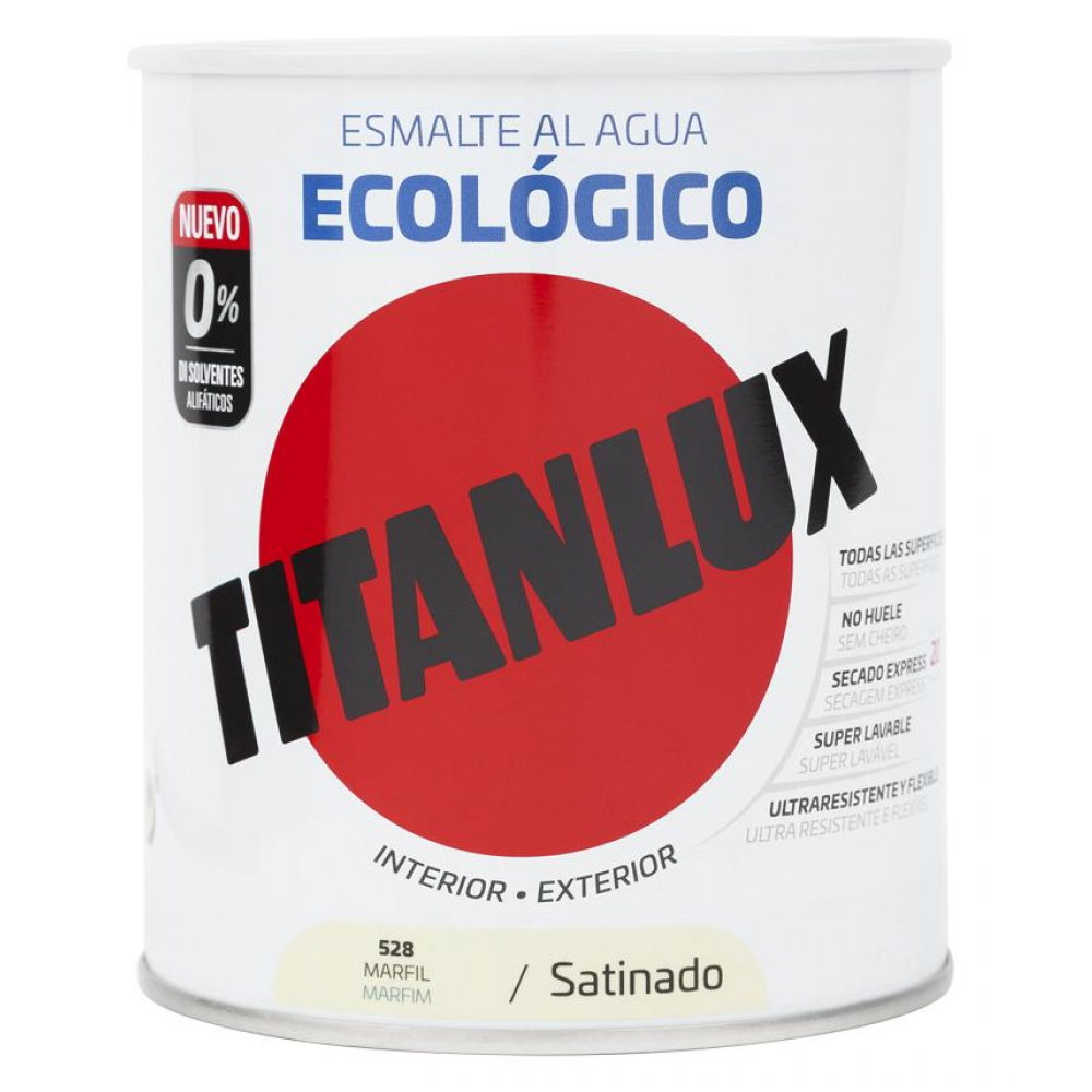 Titanlux Ecologico satinado 750 ml.