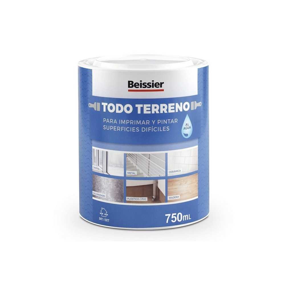 Pintura Todoterreno al agua blanco 750 ml.