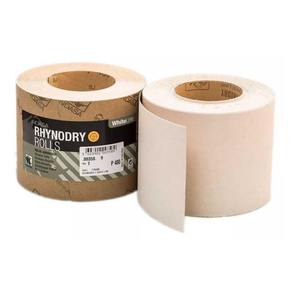 Lija en rollo rhynodry