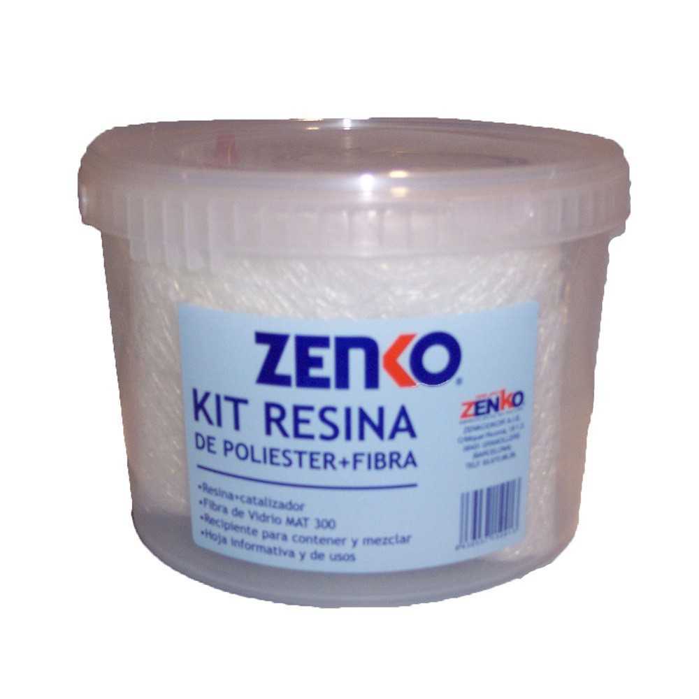 Mini-kit Reparador De Fibra De Vidrio / Resina Poliester