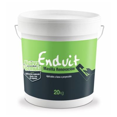Masilla renovacion Enduit al uso bote 20 Kg
