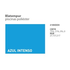 Color azul Blatempur
