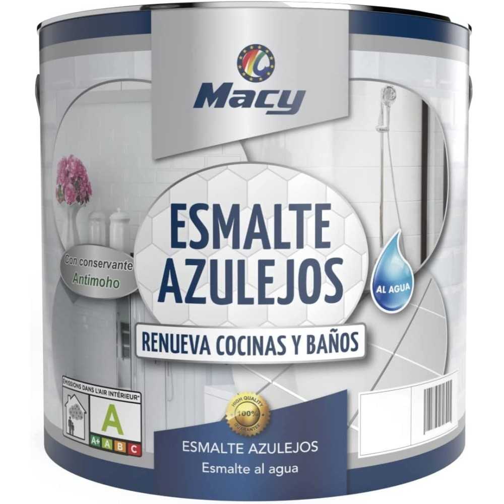 Pinturerías Ámbito - Te presentamos Pintura Para Azulejos Alba 0,9 L. Viene  en color blanco y pueden lograrse colores pasteles con entonadores. ✓  Esmalte al agua con terminación brillante. ✓ Óptima adherencia.