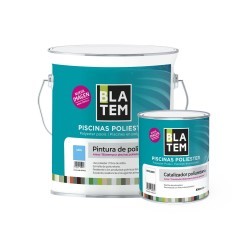 Pintura para piscinas de poliéster