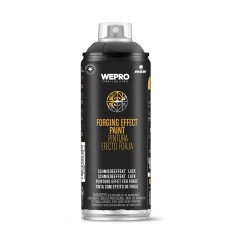 Pintura anticorrosiva efecto forja Wepro spray 400 ml.