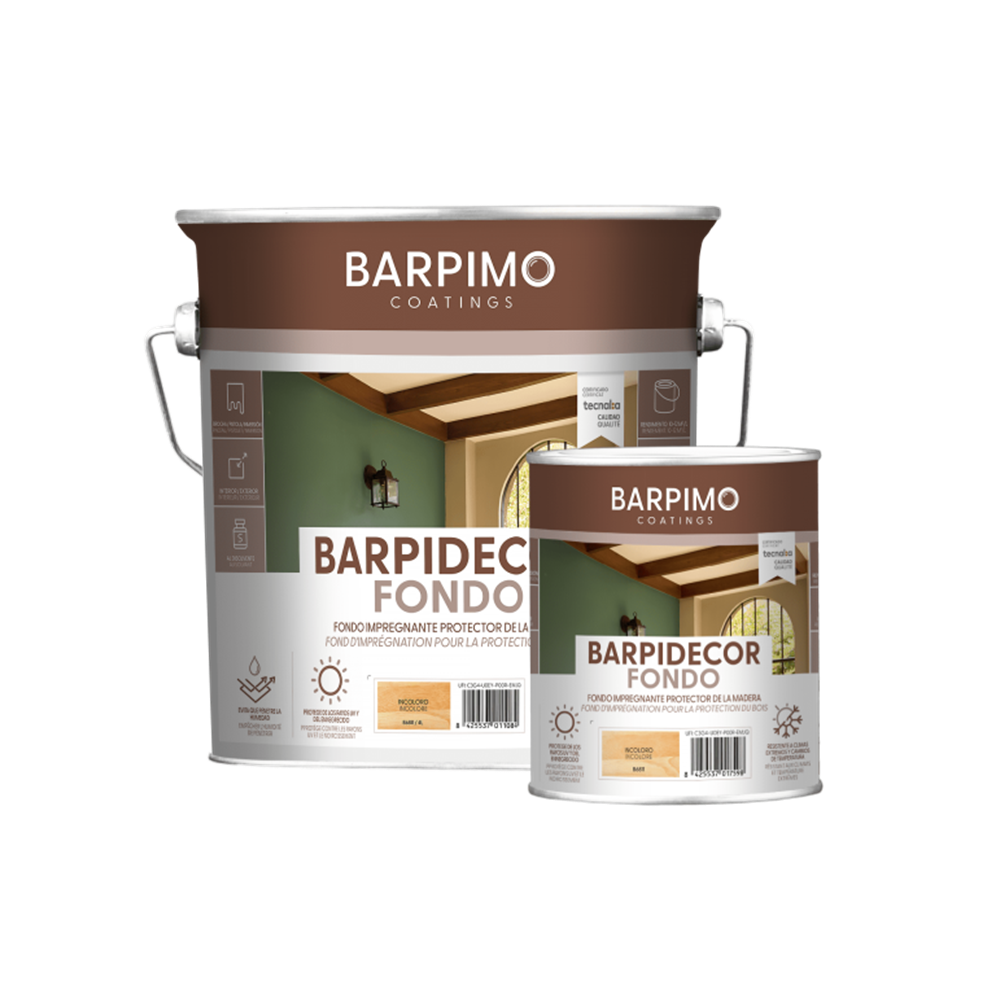 Fondo protector madera Barpidecor | Tratamiento impregnante