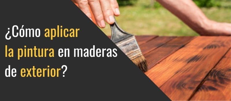 Guía de las pinturas para madera