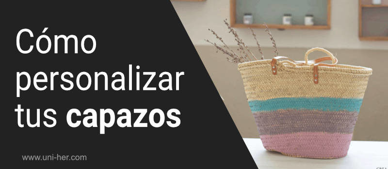como personalizar tus capazos