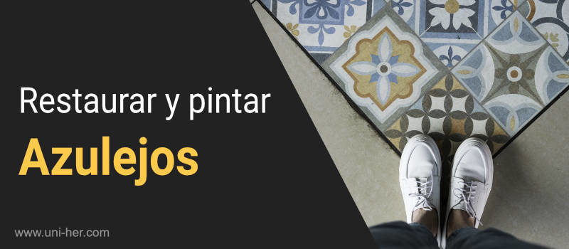 como restaurar pintar azulejos
