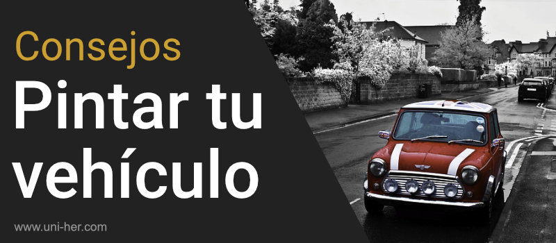 consejos fundamentales para pintar tu vehiculo