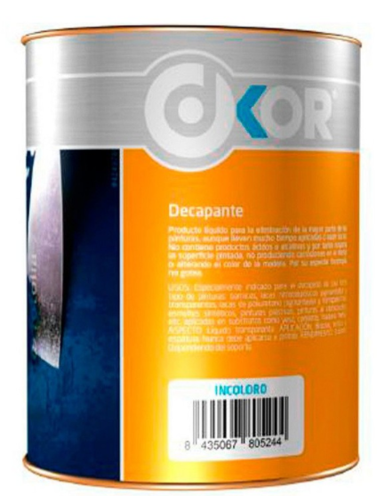 DECAPANTE QUITAPINTURAS EN GEL DKOR