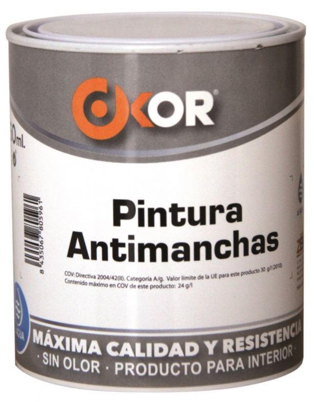 Bote pintura quitamanchas de la marca dkor