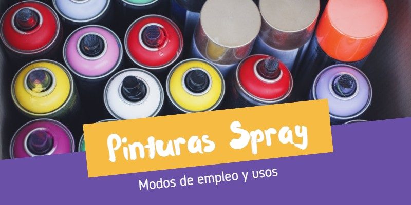 pinturas de spray empleo y usos